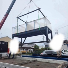 超巨大水槽 カンテツ 3000水槽 アクリル水槽 オーバーフロー水槽