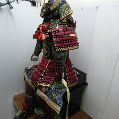 五月人形武田菱 鎧 平台飾り 鎧飾り 甲冑 侍 武具 戦国 武士『新品