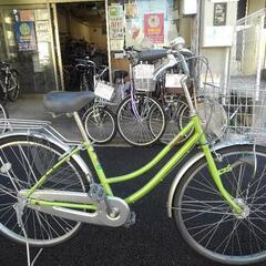 中古自転車３２４１　日本製　２６インチ　ギヤなし　LEDオートライト　キッキーと音がならない後輪ローラーブレーキ 中古自転車3241 日本製 26インチ ギヤなし LEDオートライト