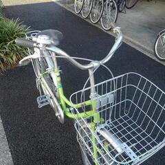 中古自転車3241 日本製 26インチ ギヤなし LEDオートライト