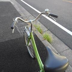 中古自転車3241 日本製 26インチ ギヤなし LEDオートライト