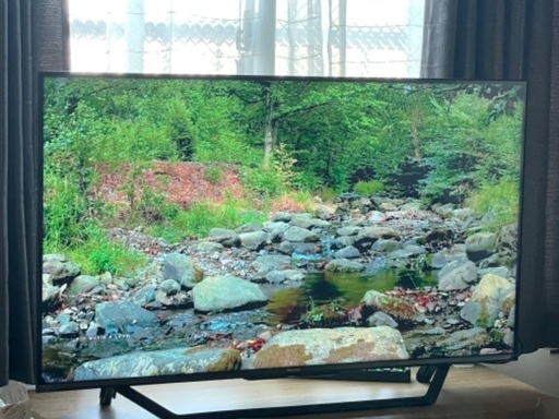 値下げしました　9/14 22時に瀬谷か大和で　新品同様　ハイセンス　43インチ4Kテレビ　43U7F