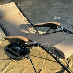 コールマン(Coleman) チェア インフィニティチェアマックス ベージュ フルリクライニング