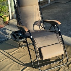 コールマン(Coleman) チェア インフィニティチェアマックス ベージュ フルリクライニング