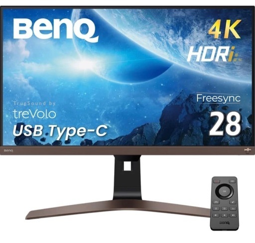 セット売り激安！BenQ EW2880U 4K  ゲーミングモニター
