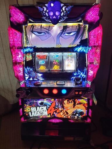ブラックラグーン4  コイン不要機付き　家庭用　家スロ