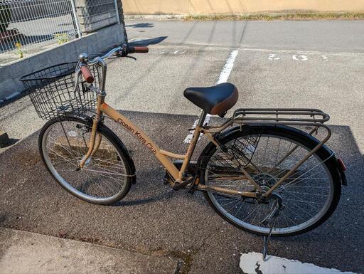 【お話し中】シティーサイクル（26インチ6段ギア）