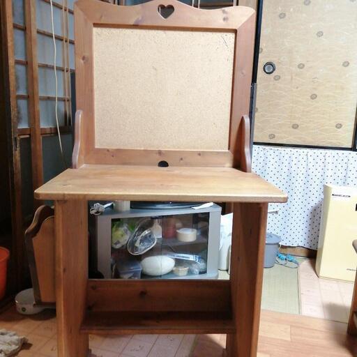 お値引きしましたカントリー家具椅子付き