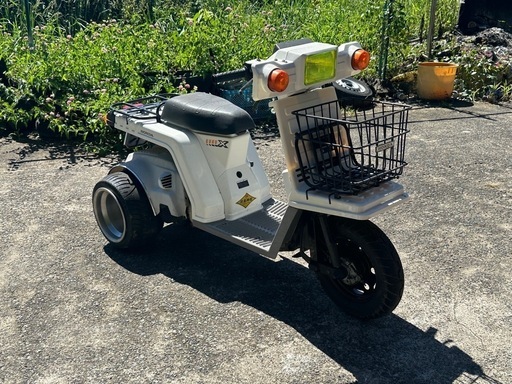 ジャイロX後期　ミニカー登録