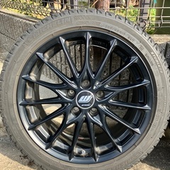 225/45 R17 ゴルフ スタッドレスタイヤ付きホイール4本セット
