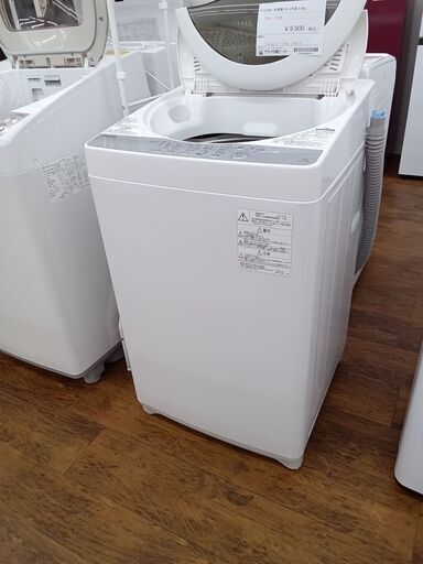 ★ジモティ割あり★ TOSHIBA 洗濯機 5Kg 18年製 動作確認／クリーニング済み MT2213