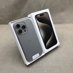 値下げ相談可　新品同様　iPhone15pro 128gb ナチュラルチタニウム