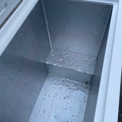 ■中古品 マックスゼン 冷凍ストッカー JF-200ML01WH 199L 2022年 鍵なし 動作問題なし■