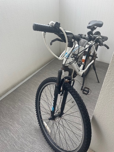 【再掲】自転車　白　26インチ(2年前に購入)