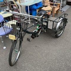 ☆希少品☆昭和レトロ☆自転車　荷台付き　3輪車 ☆希少品☆昭和レトロ☆自転車 荷台付き 3輪車