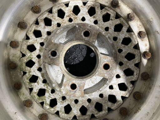 旧車ホイール】社外ホイール メーカー不明 14インチ 4本 6.5J4HPCD114 