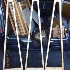 木材(板・角材)　DIY　　飾り棚　テーブル