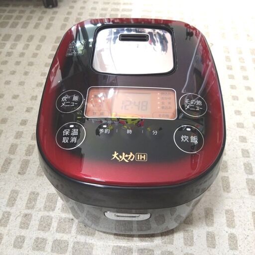 アイリスオーヤマ IHジャー炊飯器 JRC-IE50-B 2019年製 5合炊き