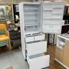 S383 ⭐ Panasonic 5ドア冷蔵庫（406L 右開き）18年製 NR-E413PV 
