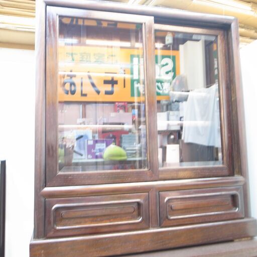 143/609 黒檀 飾り棚 和家具