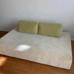 大川家具 モーブル アイランドソファ 背クッション2個