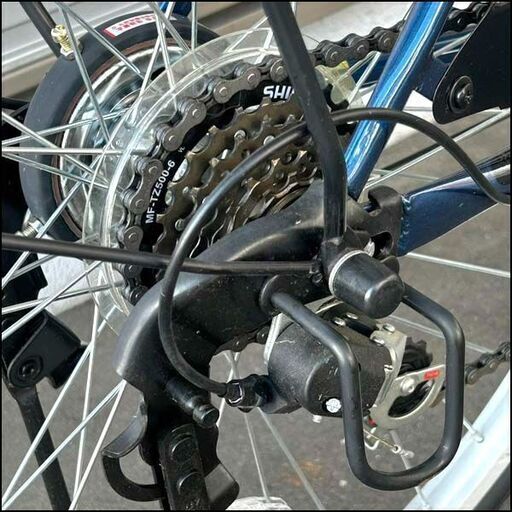 26インチ自転車 6段変速付き軽快車 ネイビー 札幌 東区 店頭引き取り歓迎