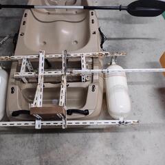 軽バンの中に積める　コンパクトカヤック(2馬力エンジン搭載可能)