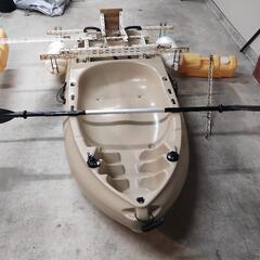 軽バンの中に積める　コンパクトカヤック(2馬力エンジン搭載可能)