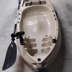 軽バンの中に積める　コンパクトカヤック(2馬力エンジン搭載可能)