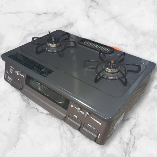 9.13[八4727] 〈中古品〉LPガス用　パロマ　ガスコンロ   IC-S806BM-R