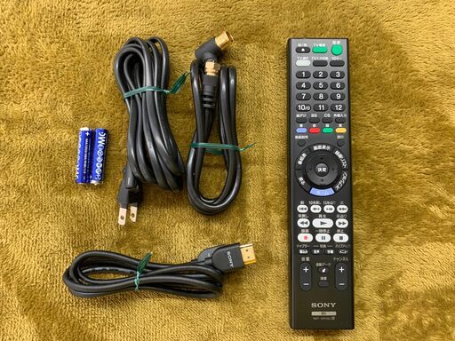 4K対応 ブルーレイレコーダー SONY BDZ-ZW1700 2019リモコン SONY BDZ