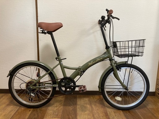 THREE STONE 20インチ6段ギア 折り畳み自転車