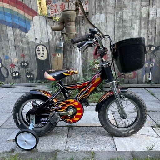 【4612】幼児車　ハーレーダビットソン　12インチ　11,600円（防犯・税込）
