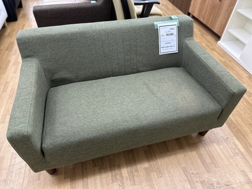 【ドリーム川西店御来店限定】2Pソファ／クリーニング済み 【2001252255600233】