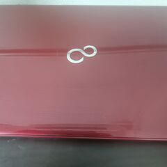 富士通赤 高性能Core i7搭載 高速SSD240G メモリ大容量8G 薄型スリム