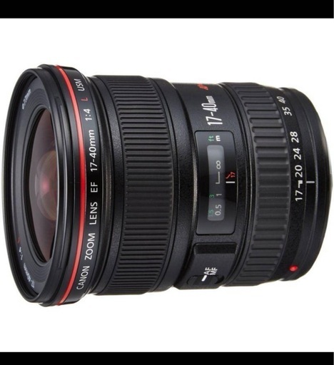 Canon キャノン　EF１７ー40mm f/4L USM （中古品）