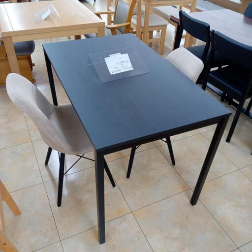 ★ジモティ割あり★  ダイニングセット ブラック H111×D68×W75 クリーニング済み OJ5789