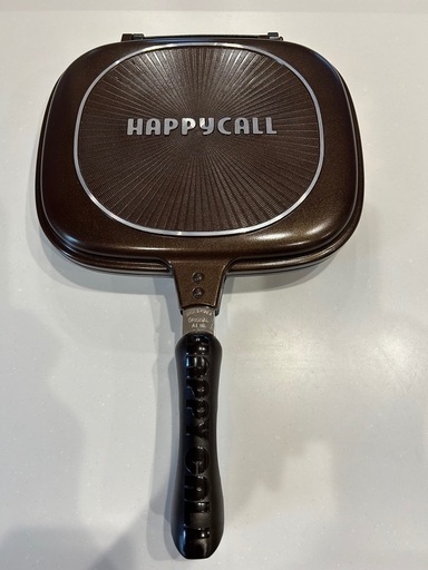 【中古】両面フライパン「ハッピーコール」