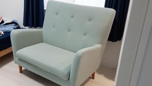 【美品・訳あり】Francfranc二人掛けソファー