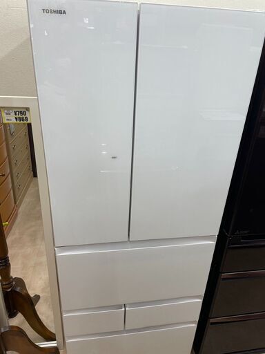 ⛄2021年製⛄601L冷蔵庫⛄TOSHIBA/東芝⛄GR-T600FK⛄No.3554⛄※現金、クレジット、スマホ決済対応※