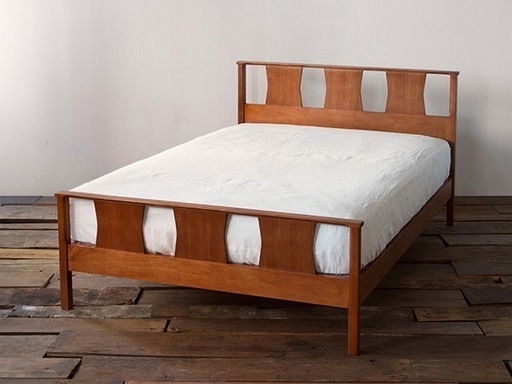 【美品】【フランスベッドマットレス付き】ACME Furniture　セミダブルベッド