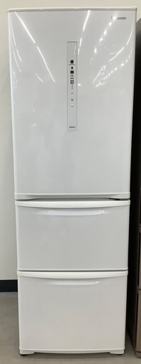 Panasonic  3ドア冷蔵庫　NR-C370C-W  2019年製