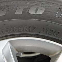 プラド　スタッドレスタイヤ　265/65R17　アルミ付４本セット