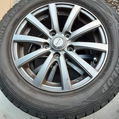 Zack アルミホイール タイヤ4本セット 195.65.R15 スタッドレス