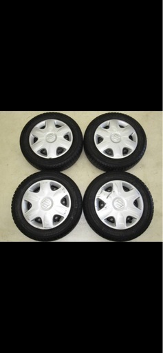 スズキ 純正155/65R13 スタッドレス付き4本　格安