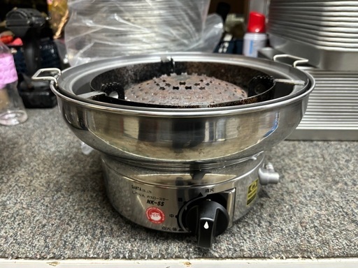 焼肉 網焼き 厨房 店舗用品 業務用　しちりんガスロースター NK-5SN LPガス