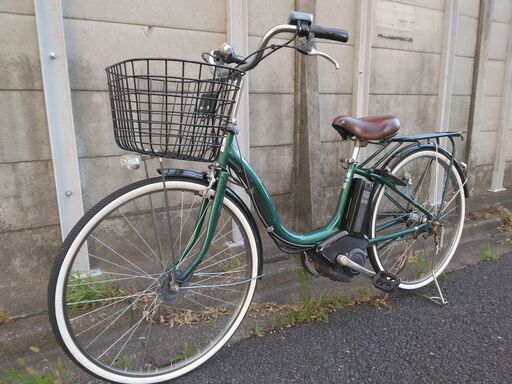 ヤマハ　PASナチュラ　２６インチの電動自転車です。前後タイヤ新品交換済みです。