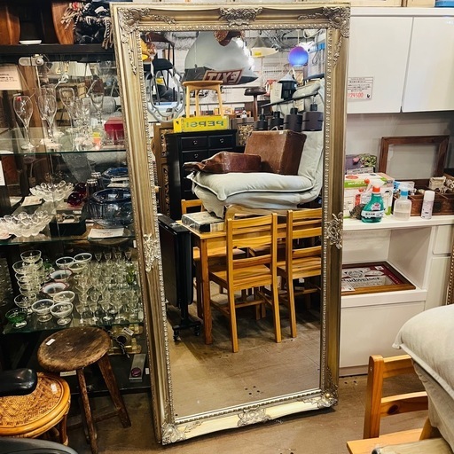 8432円 【武蔵小山店】 スタンドミラー ウォールミラー 姿見 8432円 【武蔵小山店】 スタンドミラー ウォールミラー 姿見