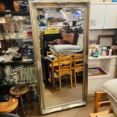 武蔵小山店】 スタンドミラー ウォールミラー 姿見 デコレーション