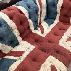 Wa946 3人用ユニオンジャックソファーHALO